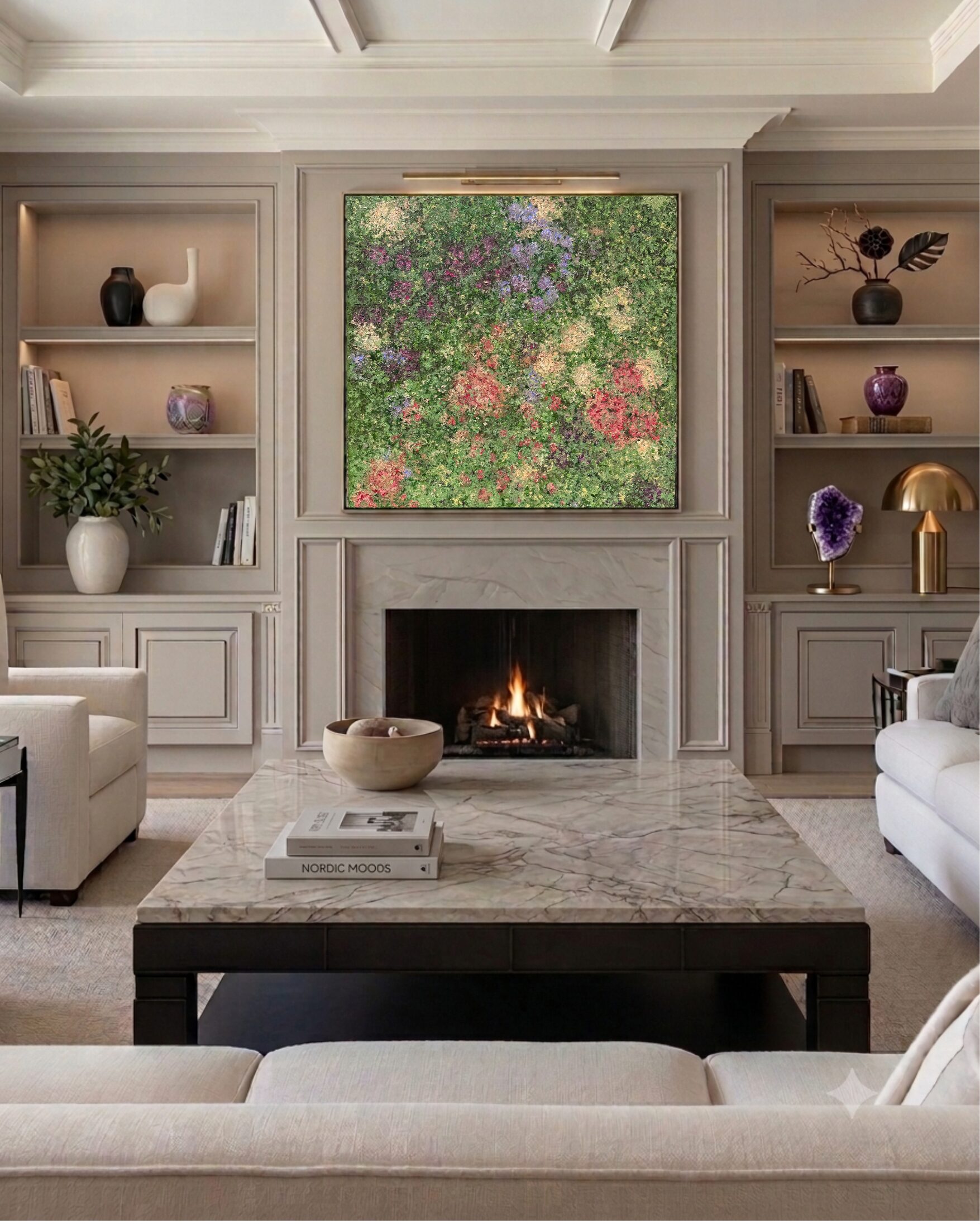 Glimpse of a Garden installed in a private residence