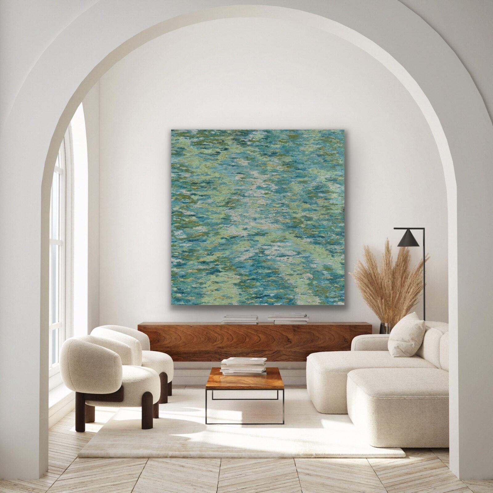 Submerged Memories installed in a private residence