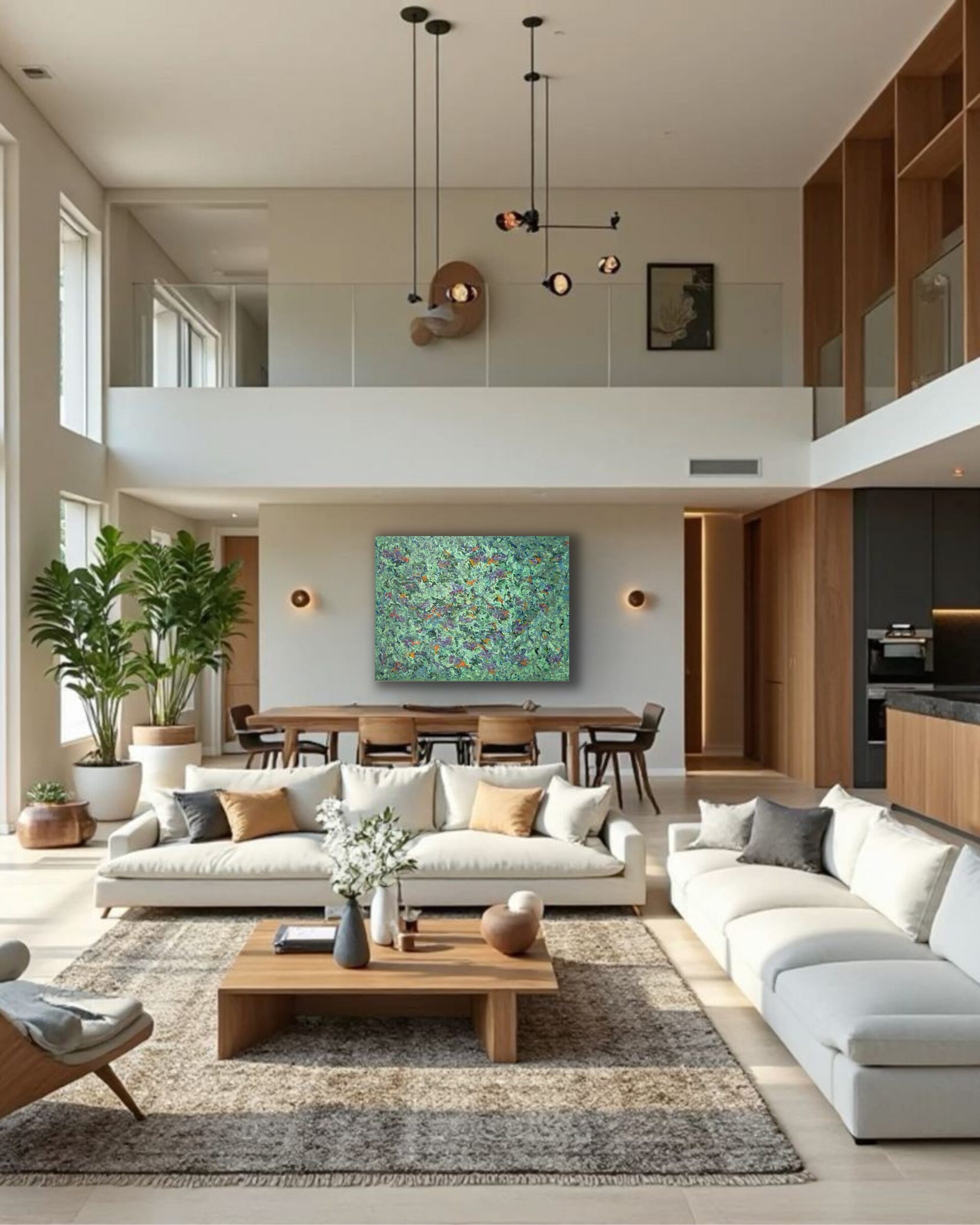 Blue That Calms installed in a private residence
