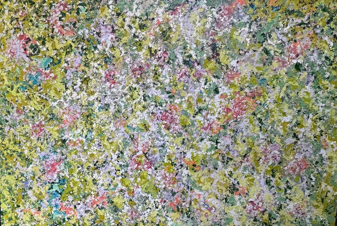 Macro detail of cured surface